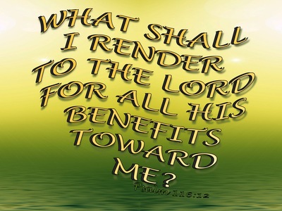 Psalm 116:12